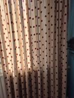 Linnen gordijnen met lieveheersbeestjes 2x 250 cm, Kinderen en Baby's, Kinderkamer | Inrichting en Decoratie, Ophalen of Verzenden