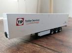 WSI Tip Trailer Oplegger Kastentrailer Alcoa Palletkist, Ophalen of Verzenden, Zo goed als nieuw, Bus of Vrachtwagen, Wsi