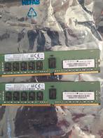 2 x Samsung 16GB (32GB) DDR4 2400MHz RDIMM Geheugen, Gebruikt, 32 GB, Server, DDR4