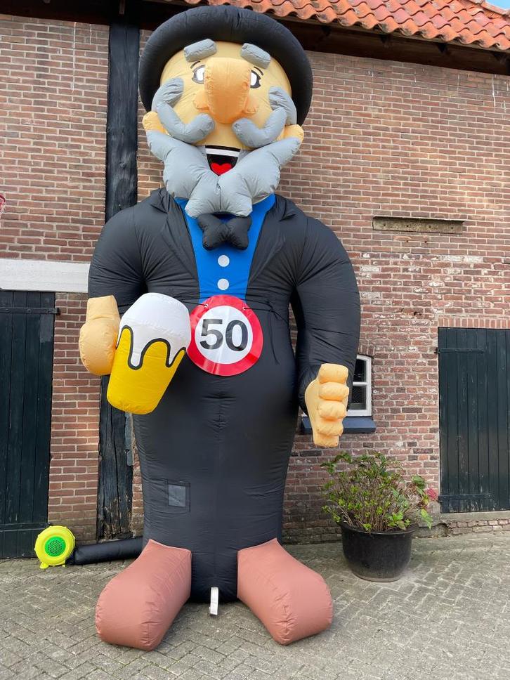 Abraham te huur, Hobby en Vrije tijd, Feestartikelen | Verhuur, Zo goed als nieuw, Abraham of Sarah, Ophalen