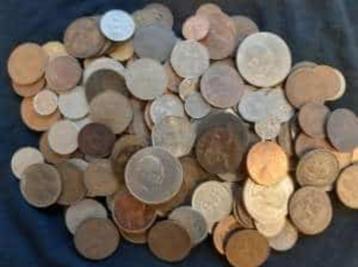 500 gram munten Engeland  beschikbaar voor biedingen
