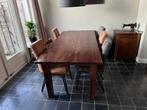 Degelijke eettafel 210x95x78, Ophalen, Gebruikt