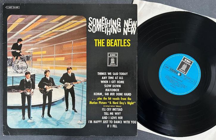 BEATLES - Something new ( LP; NMINT ), Cd's en Dvd's, Vinyl | Rock, Zo goed als nieuw, Poprock, 12 inch, Ophalen of Verzenden