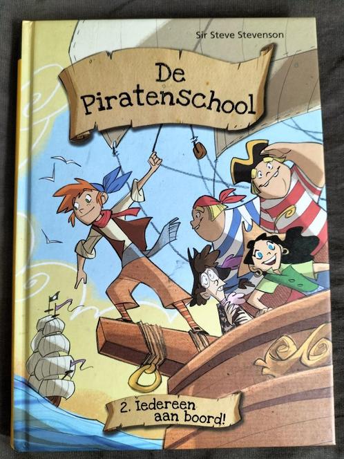 De Piratenschool - 2. Iedereen aan boord!, Boeken, Kinderboeken | Jeugd | onder 10 jaar, Zo goed als nieuw, Ophalen of Verzenden