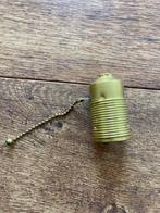 Messing Fitting E27, Antiek en Kunst, Antiek | Lampen, Ophalen of Verzenden