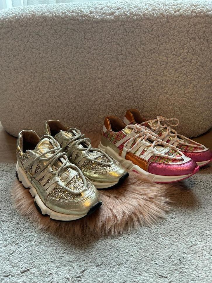 DWRS Sneakers 2 paar 40 euro samen, Kleding | Dames, Schoenen, Zo goed als nieuw, Sneakers of Gympen, Roze, Ophalen of Verzenden