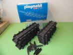 Playmobil 4384 doos met 12 rechte stukken RC rails, Ophalen of Verzenden, Zo goed als nieuw, Complete set