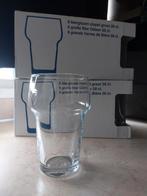 12x bierglazen stapel 28cl, Ophalen, Zo goed als nieuw, Bierglas