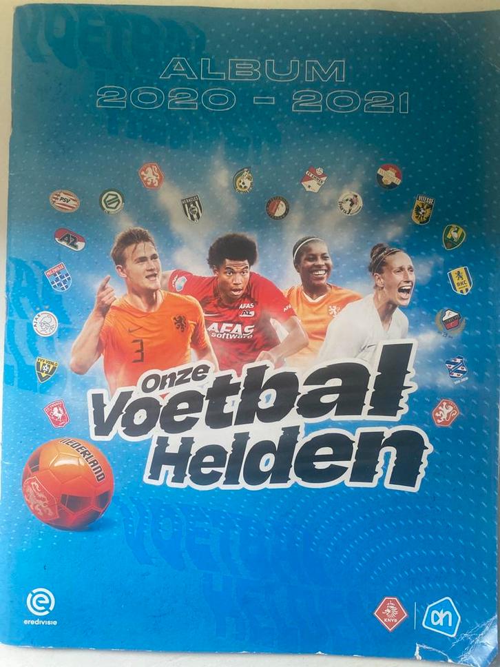 AH Voetbal Helden Album 2020-2021 Compleet, Hobby en Vrije tijd, Cursusmateriaal, Gebruikt, Overige typen, Boek, Ophalen of Verzenden