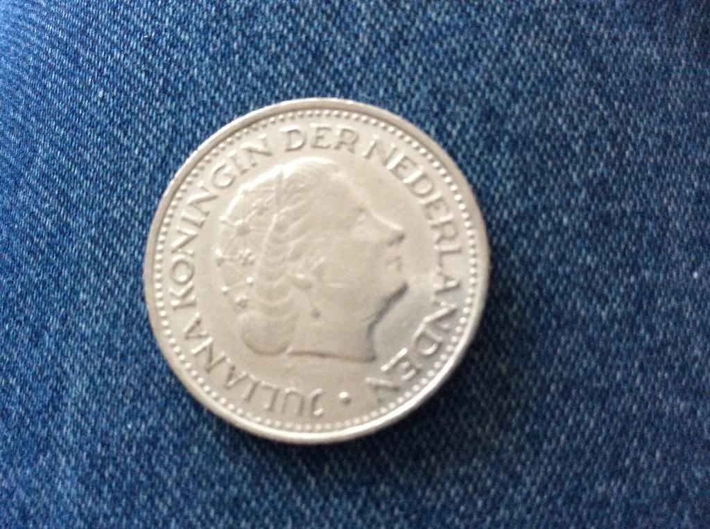 Munt van 1 Gulden 1971, Postzegels en Munten, Munten | Nederland, Ophalen of Verzenden, Koningin Juliana, 1 gulden, Losse munt