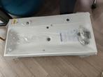 backsjon wasbak ikea 100 cm voor 2 kranen, Ophalen, Nieuw, Wastafel