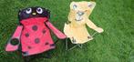 Kinder campingstoeltjes met  dierenmotief., Caravans en Kamperen, Ophalen of Verzenden, Gebruikt, Campingstoel