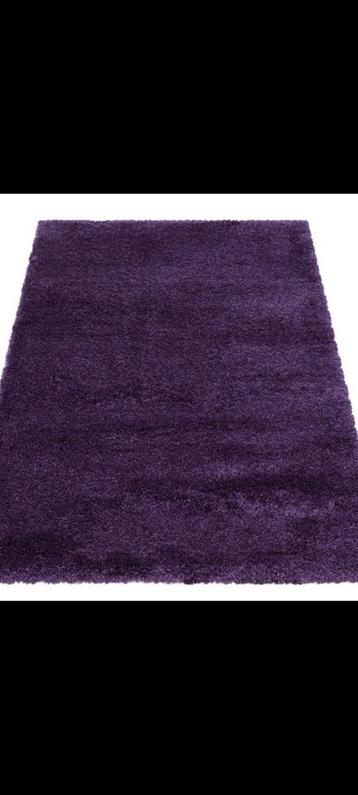 Vloerkleed Fluffy lila 80x150 pool 30 mm zacht nieuw! beschikbaar voor biedingen