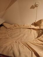 Wollen onderdeken, Ophalen, Tweepersoons, Zo goed als nieuw, Wit