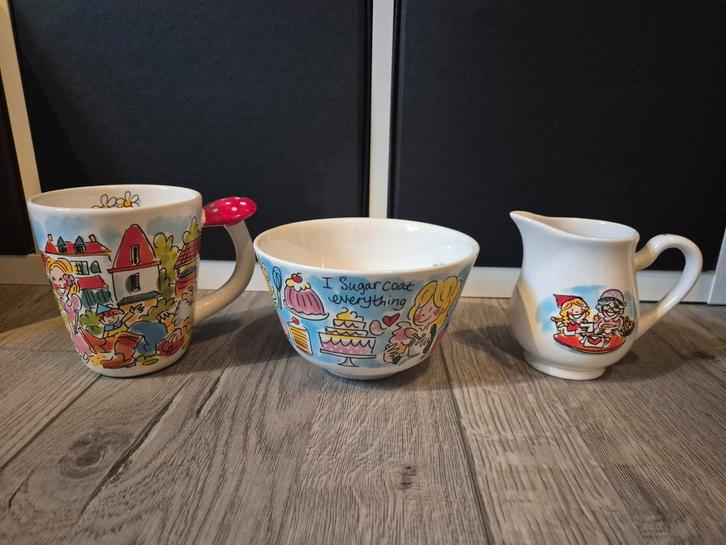 3x Blond Amsterdam, Huis en Inrichting, Keuken | Servies, Nieuw, Kop(pen) en/of Schotel(s), Blond Amsterdam, Aardewerk, Ophalen