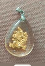Gouden hanger 999 draak, Verzenden, Nieuw, Goud, Goud