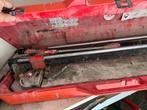 Tegelsnijder 2x, Doe-het-zelf en Verbouw, Gereedschap | Handgereedschap, Ophalen, Gebruikt