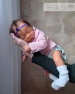 Prachtig getint reborn meisje, nieuw, Ophalen of Verzenden, Nieuw, Pop, Levensecht of Reborn