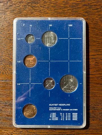 Nederlandse Munten Jaarset 1986 beschikbaar voor biedingen