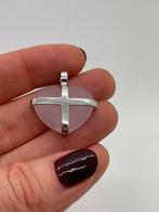 B62 Prachtige zilveren Esprit hanger roze hart, Ophalen of Verzenden, X, Hart, Zilver