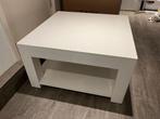 Gratis Salontafel Wit 70x70 cm, Ophalen, Gebruikt, 50 tot 100 cm, Vierkant