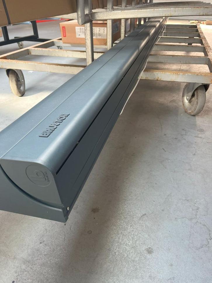 Knikarmscherm Brustor B25 Elite, Tuin en Terras, Zonneschermen, Gebruikt, Knikarmscherm, 300 cm of meer, 450 cm of meer, Elektrisch
