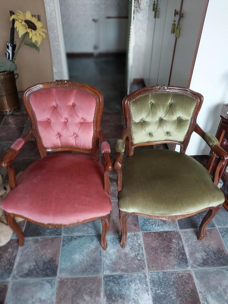 Barok Lodewijk stoelen stoeltjes, Antiek en Kunst, Antiek | Meubels | Stoelen en Banken, Ophalen