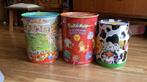 Chupa chups collectors items blik 40 en 35 cm hoog verkleurd, Ophalen, Gebruikt, Overige