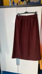 Lange rok 44 trendy bordeaux zgan met rits, Kleding | Dames, Rokken, Maat 42/44 (L), Ophalen of Verzenden, Zo goed als nieuw, Rood