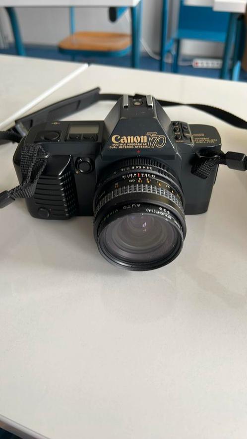 Cannon Vintage T70 Camera, Audio, Tv en Foto, Fotocamera's Analoog, Refurbished, Spiegelreflex, Canon, Ophalen of Verzenden