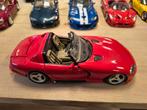 Dodge Viper RT10 rood model 1 18, Hobby en Vrije tijd, Modelauto's | 1:18, Ophalen of Verzenden, Bburago