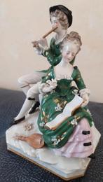 Antieke Prachtige figuur van Ackermann & Fritze., Ophalen of Verzenden