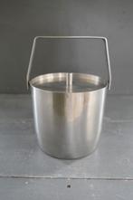 Vintage Fufal RVS ijsemmer strak design, Verzenden, Zo goed als nieuw