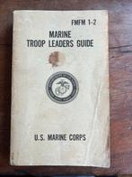 Vietnam oorlog USMC Marine Troop Leaders Guide 1967, Ophalen of Verzenden, Marine, Nederland, Embleem of Badge