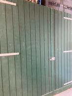 Hardhouten staldeur – dubbele draaideuren, Doe-het-zelf en Verbouw, Deuren en Horren, Ophalen, 80 tot 100 cm, 200 tot 215 cm, Buitendeur