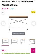 Jaxx bureau (Leen Bakker) met stopcontact, Huis en Inrichting, Bureaus, Ophalen, Zo goed als nieuw