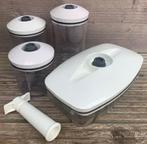 Vacuvin vacuum ‘food saver’ bussen en schaal Vacu vin, Huis en Inrichting, Keuken | Keukenbenodigdheden, Ophalen of Verzenden