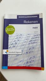 Basisvaardigheden rekenen voor de Pabo, Boeken, Ophalen of Verzenden, Zo goed als nieuw
