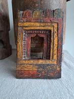 Houten altaar tempel India, Ophalen of Verzenden