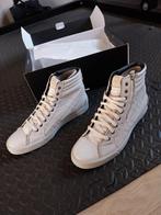 Diesel D-String Plus hoge leren sneakers off white, Kleding | Heren, Nieuw, Ophalen of Verzenden, Diesel, Wit