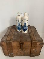 Delfts Blauwe Bols Kruiken, Gebruikt, Blauw, Aardewerk of Porselein, Ophalen of Verzenden