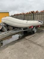 Rubberboot 3,95m Honwave, Watersport en Boten, Rubberboten, Ophalen, Aluminium, Gebruikt, Zodiac