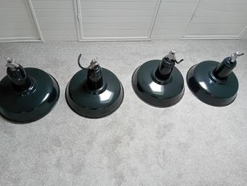 Emaille lampen, lampenkap  beschikbaar voor biedingen