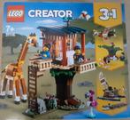 Lego creator Safari wilde dieren boomhuis nr 31116 nieuw, Kinderen en Baby's, Speelgoed | Duplo en Lego, Ophalen of Verzenden