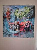 Marvel Glas Schilderij 70x70 cm, Ophalen of Verzenden, Nieuw