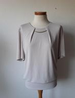 Shirt in lichtgrijs/beige mt 50 Select by Hermann Lange, Kleding | Dames, Verzenden, Beige, Maat 46/48 (XL) of groter, Zo goed als nieuw