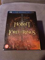 Lord of the rings + hobbit trilogy - 30 disc bluray, Vanaf 12 jaar, Ophalen of Verzenden, Zo goed als nieuw