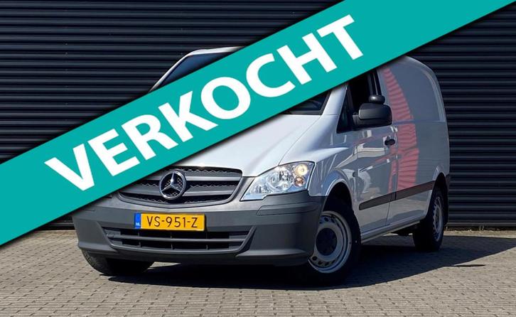 Mercedes-Benz Vito 116 CDI 320 Lang | Automaat | Airconditio, Auto's, Bestelauto's, Bedrijf, Te koop, ABS, Airconditioning, Centrale vergrendeling