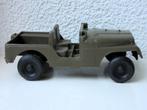 Oude leger plastic Jeep 4x4 autootje - jaren 70 auto, Verzenden, Gebruikt