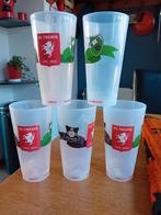 FC Twente/Enschedese Boys Bierbekers - Set van 5, Ophalen of Verzenden, Zo goed als nieuw, F.C. Twente, Overige typen